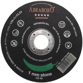 *Abraboro kővágókorong chili 115x1mm