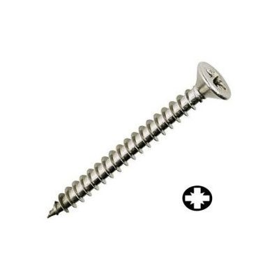 A2 Forgácslapcsavar süllyesztett 6x40 PZ rozsdamentes