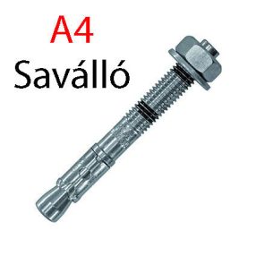 A4 Alapcsavar M10x100 saválló