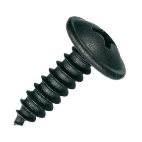 Lemezcsavar 4,2x9,5 peremes, fekete PH