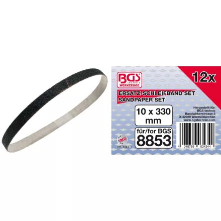 *BGS csiszolószalag 10 x 330mm