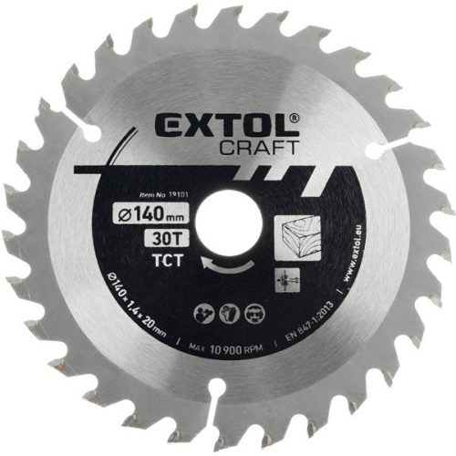 *Extol fűrésztárcsa 160x20mm keményfém