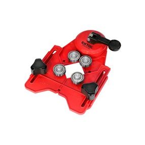   *Extol premium fúróvezető sablon gyémántfúrókhoz állítható 4-83mm tapadókorongos