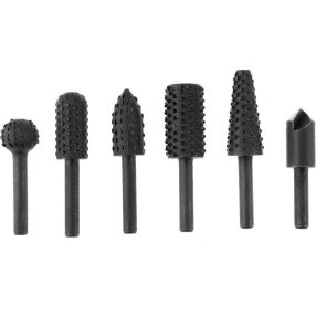 *Extol ráspoly készlet fúróba 6db-os