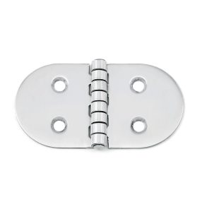*Zsanér 47x30x1,5mm A2 rozsdamentes