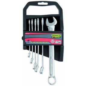 *Modeco csillag-villás kulcskészlet 6db-os 8-17mm CrV
