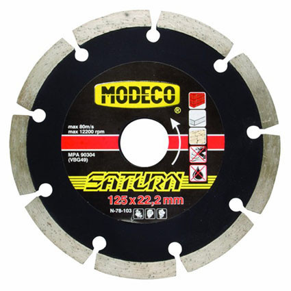 *Modeco gyémántkorong 230mm szegmens.