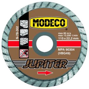 *Modeco gyémántkorong 125mm turbo
