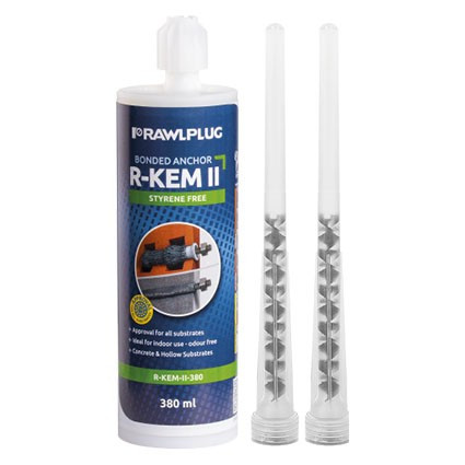 *Rawl R-KEM 300ml kétkomponensű betonragasztó polyester