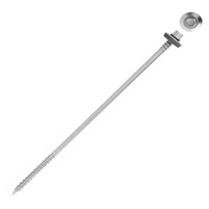 Szendvicspanel csavar 6,3/7x205mm FÁHOZ/BETONBA