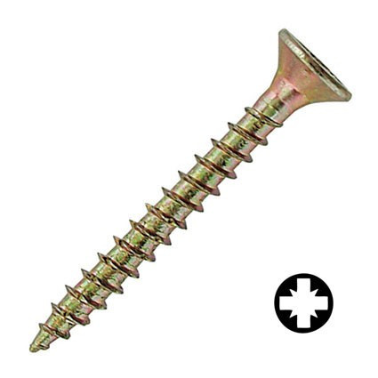 Faforgácslap csavar 5x16 süllyesztett fejű PZ