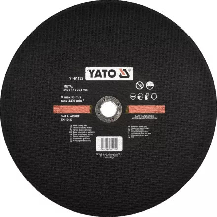 *Yato fémvágókorong 355x3,2x25,4mm