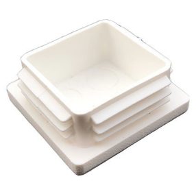 Zártszelvénydugó 20x20mm fehér